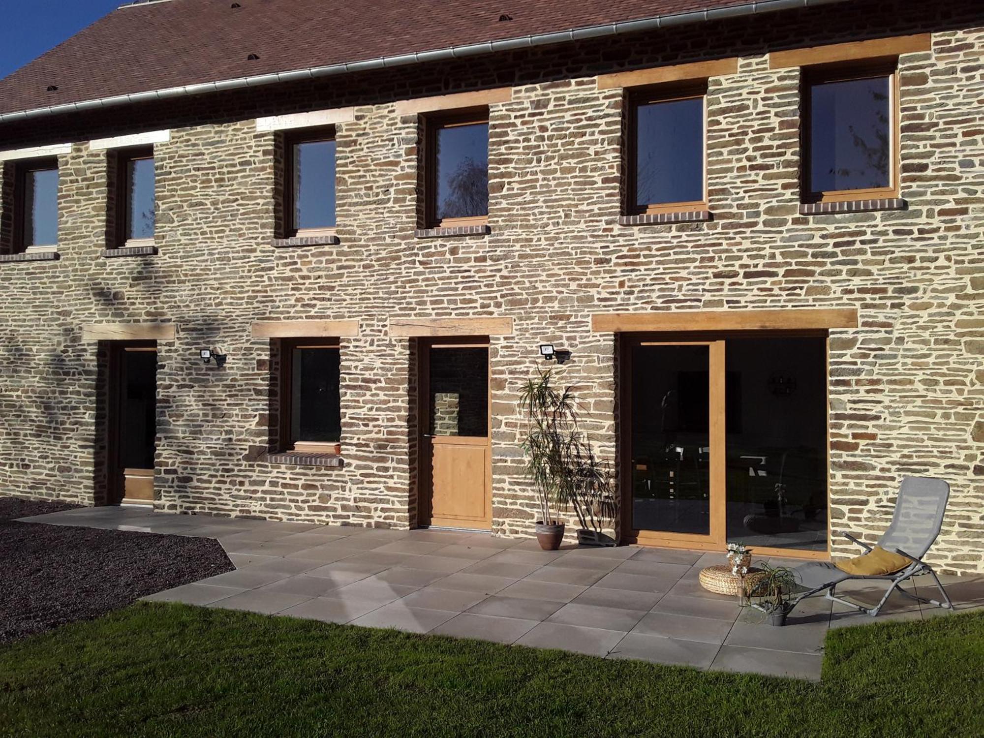 Gîte de Landemeure, 10 couchages, accès PMR Saint-Germain-du-Crioult Chambre photo
